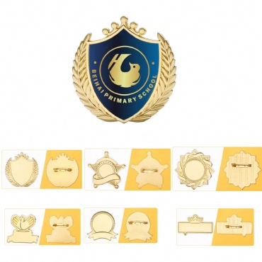 Rose Gold Anniversaries  badge brooch