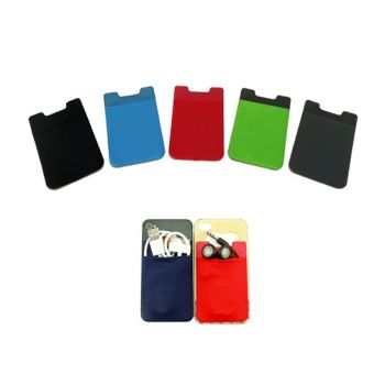 Adhesive Fabric Card Case For Phones
