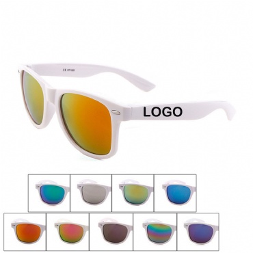 Customizable UV 400 Nova Reflector Mirrored Sunglasses