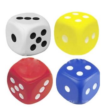 Dice Stress Relief Squeeze Ball