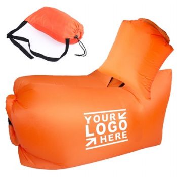Inflatable Air Chair With Detachable Pillow