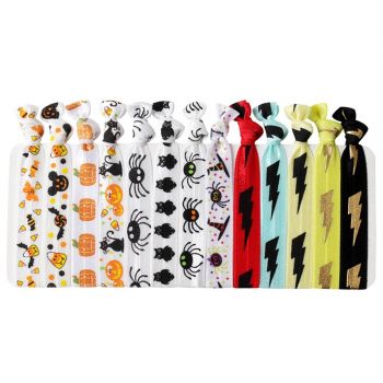 Halloween Elastic Knotted Hair Ties