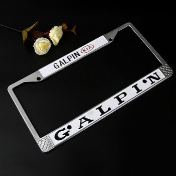 Black License Plate Frame