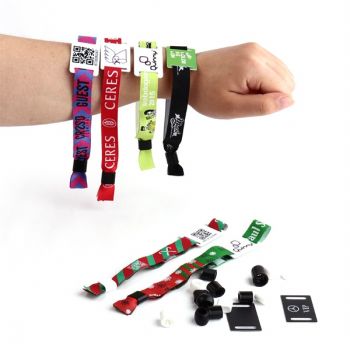 Woven Fabric RFID Wristband