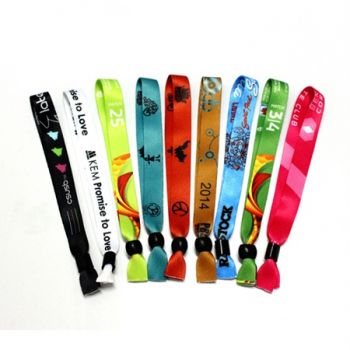 Woven Event Festival Fabric Wristband