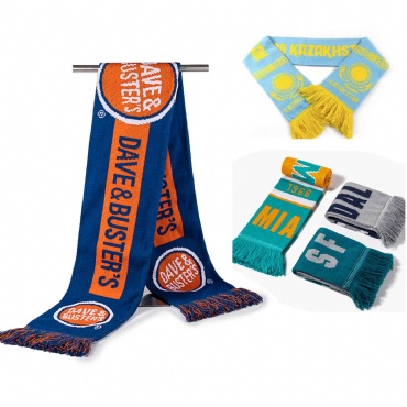 Custom Fans Cheer Knitted Scarf