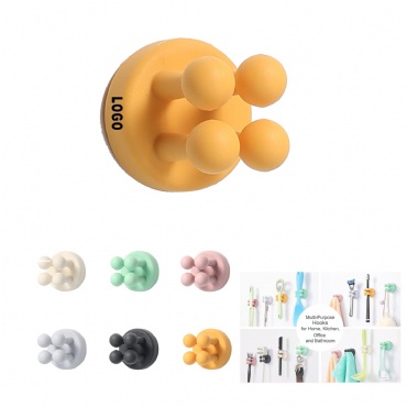 Silicone Self-adhesive Untraceable Hanger Hooks