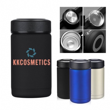 13Oz Double Stainless Steel Coffee Cup With Silicone Lids