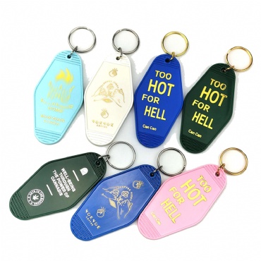 Hotel Diamond Luggage Key Chain