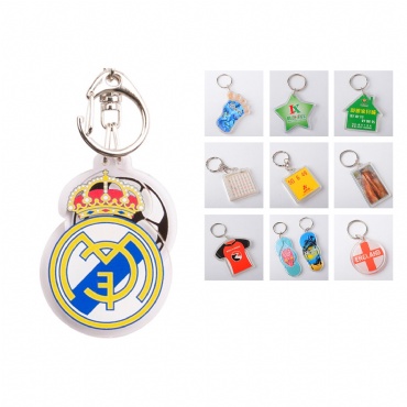 2D Single-Sided Alex Key Chain