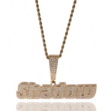 Customizable Ice Up Cuban Link Chain W/Pendant