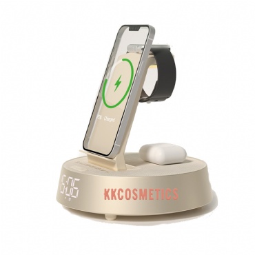 6 in 1 Wireless  Charger w/Bluetooth Speaker