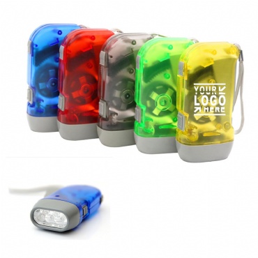 Mini Hand-Powered Outdoor Flashlight