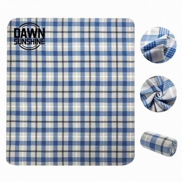 Soft Warm Plaid Fleece Throw