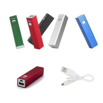 2200 mAh Metal Portable Charger For Smart Phones