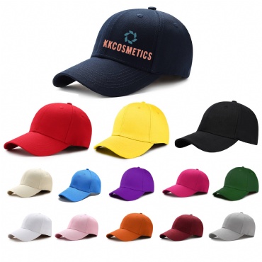 100% Cotton Multi-Color Embroidered Baseball Cap