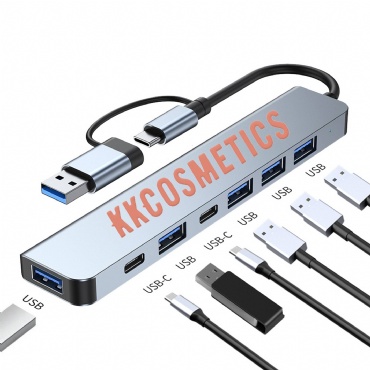 7 in 2 USB C Hub with USB Adapter