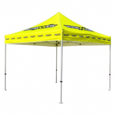 10'x10' Canopy Pop Up Events Tent w/ Aluminum Frame Dye Sublimation