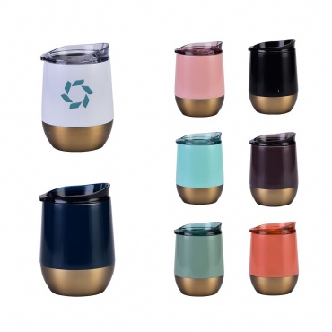 12Oz Vacuum Insulated 304 Stainless Steel Wine Cup