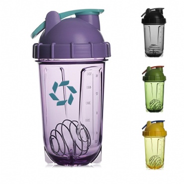Customizable 17Oz Capsule Shape Protein Shaker Cups w/Mix Ball