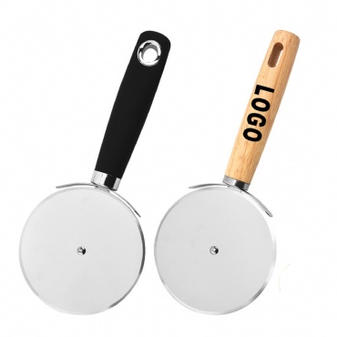 Roller Pizza Cutter/Wooden