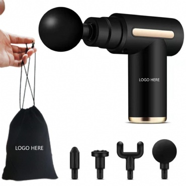 Compact Massage Gun for Muscle Relaxation and Fitness