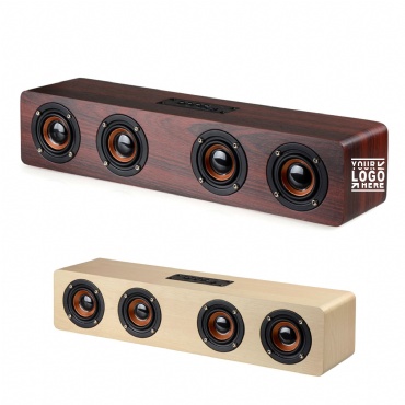 Custom 4 Trumpet Wooden Bluetooth Speakers