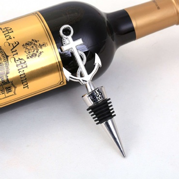 Custom Anchor Wine Stopper For Weddings Party Favor