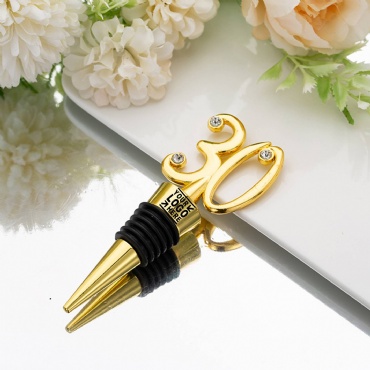 Custom 30 Figures Wine Stopper For Party Favor