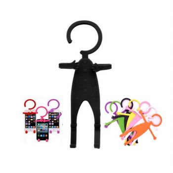 Human Shape Flexible Cell Phone Holder