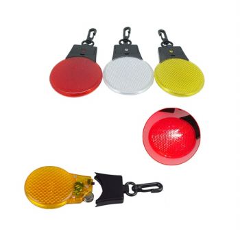 Clip-On Flashing Emergency Warning  LED Light