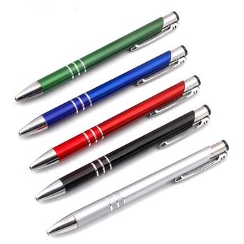 Aluminum Metal Barrel Ballpoint Pen