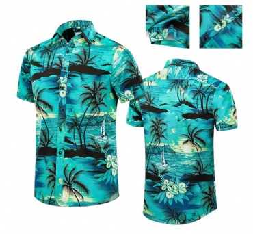 Custom Full Printing Hawaiian Shirts