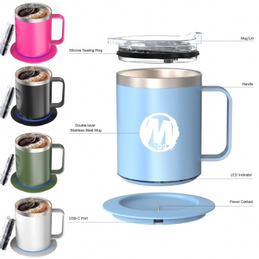 12 oz. Heated Smart Coffee Mug