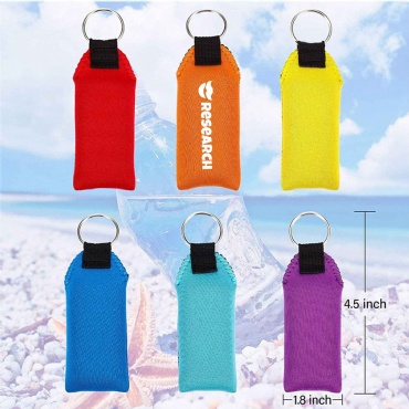 Neoprene Floating Keychain