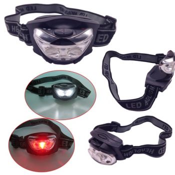 3 LED Headlamp Flashlight For  Outdoor activities
