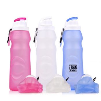 Foldable BPA Free Travel Water Bottle