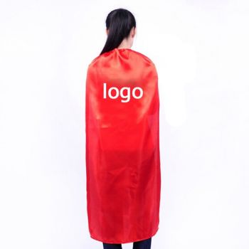 Adult Superman Superhero Satin Cape