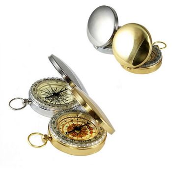Round Pocket Compass