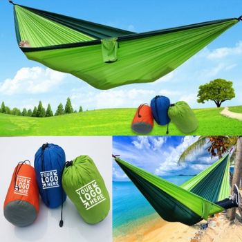 Portable Dauble Parachute Hammock
