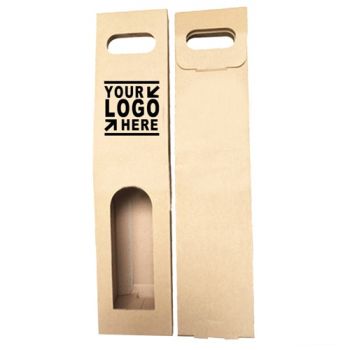 Single Kraft Wine Bag