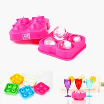 Silicon 4 Ice Ball Tray