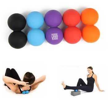 Doulble  Muscle Massage Lacrosse Ball Yoga