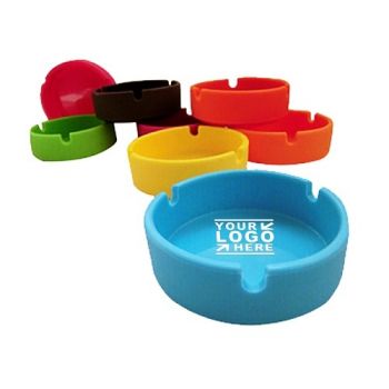 Round Silicone Ashtray