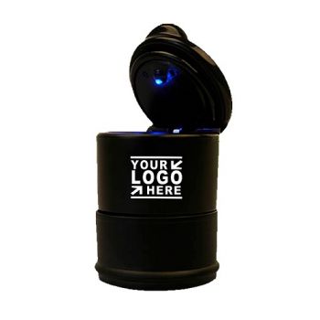 Automobile Ashtray with LED Light