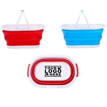 Collapsible Picnic Fruit Shopping Basket