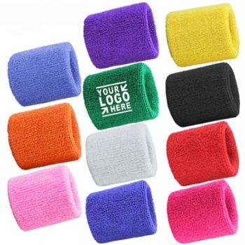 Terry Cotton Sports Sweat Wristband