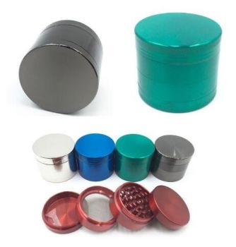 4 Layers Metal Tobacco Spice Herb Grinder-55 mm Diam