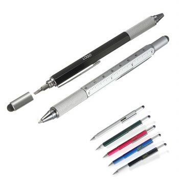 Metal Multitool Stylus Pen