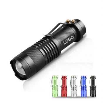 Aluminum Zoom LED Mini Flashlight